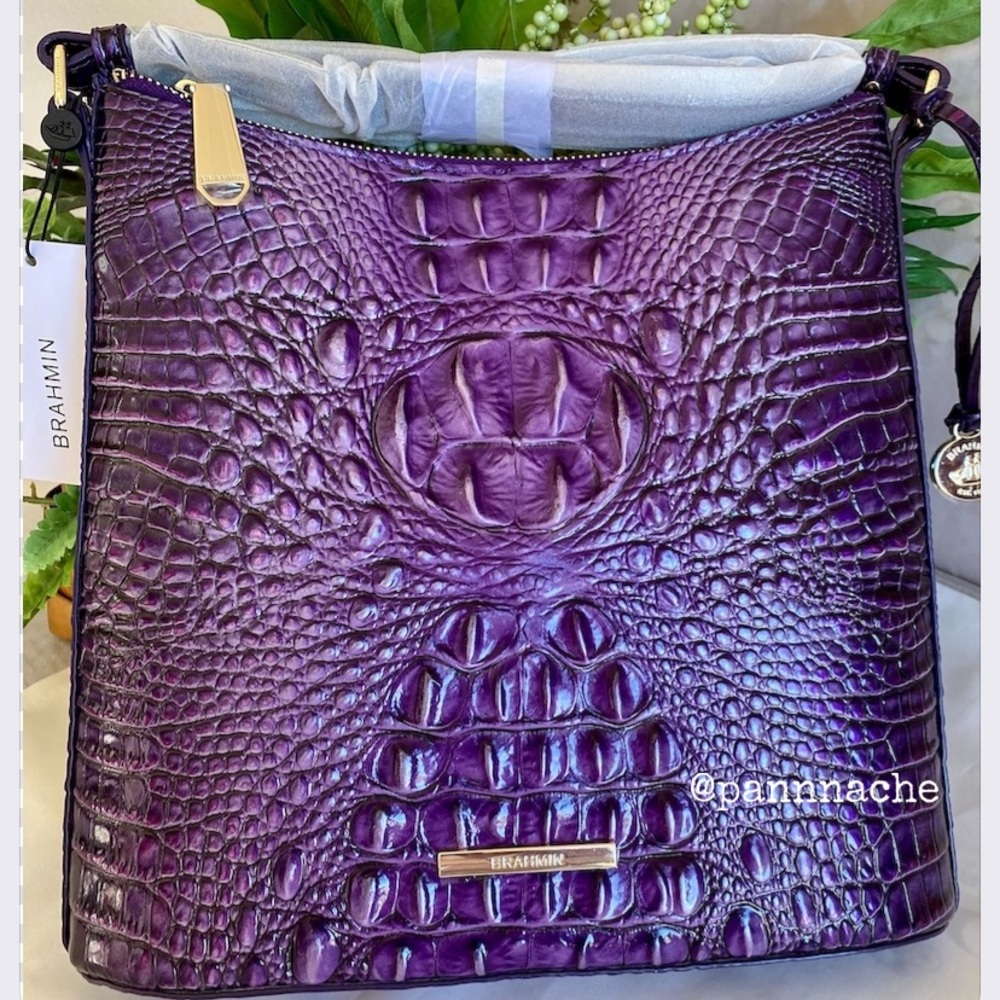 💟💟ULTRAVIOLET!! Brahmin KATIE CROSSBODY Bag💟NWT